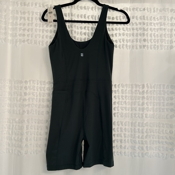 Anthropologie Super Soft Short Bodysuit in Dark Turquoise (XS) - Picture 7 of 8